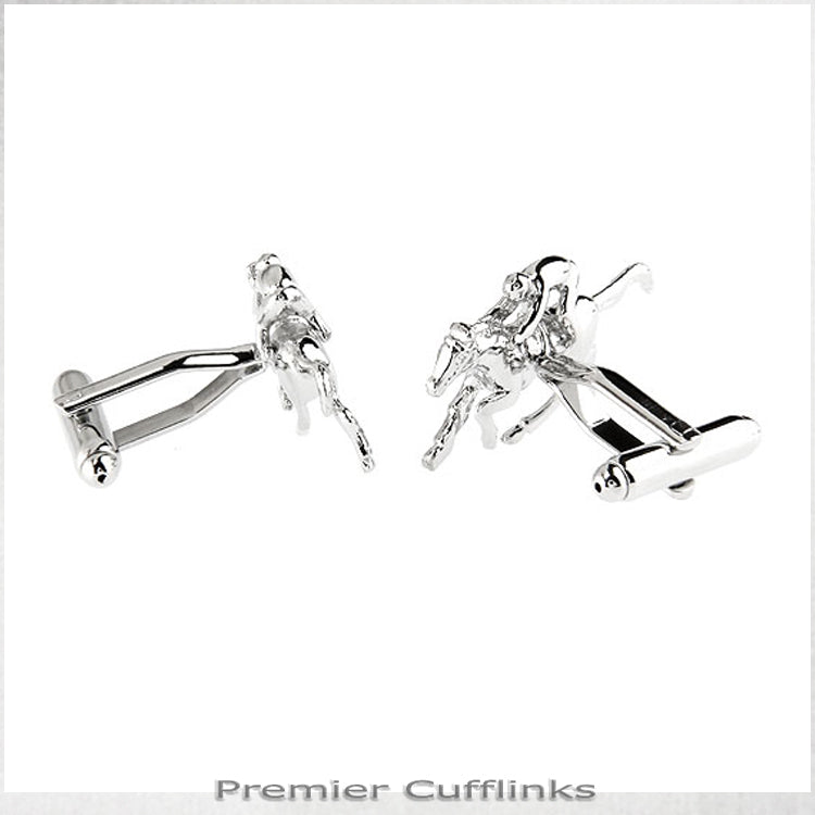 Horse and Jockey Cufflinks