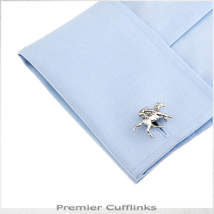 Horse and Jockey Cufflinks