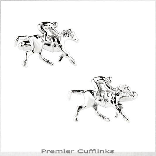 Horse and Jockey Cufflinks