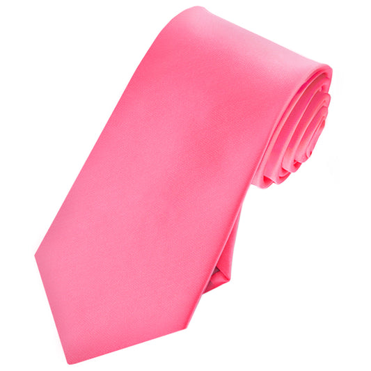 pink slim tie 