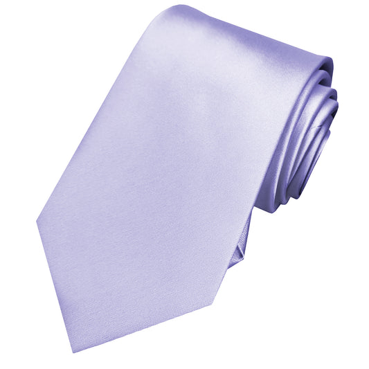 Mens Lavender Lilac Purple Tie