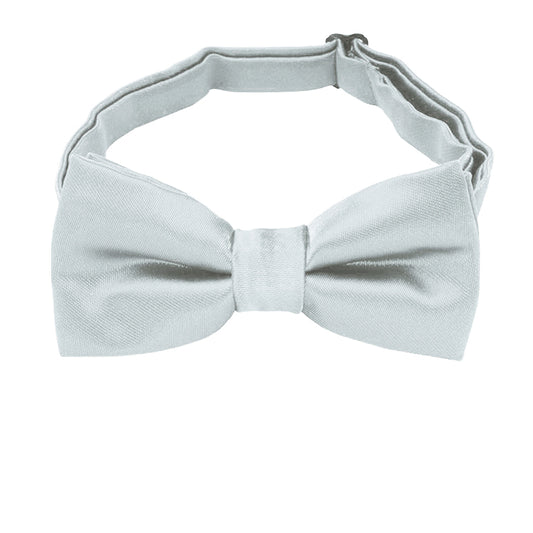 Light Silver Boys Bow Tie