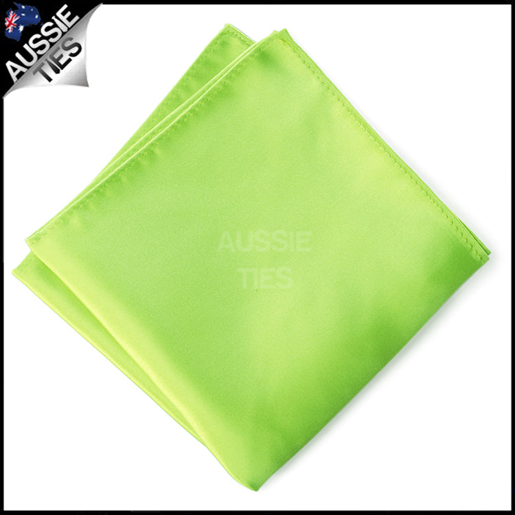 Lime Green Pocket Square