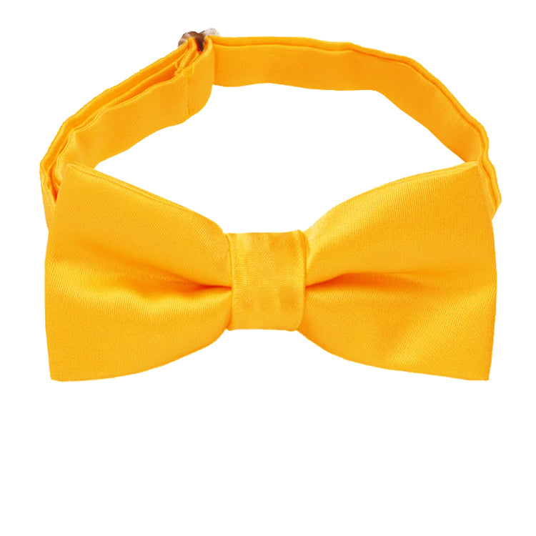 marigold yellow boy's bow tie