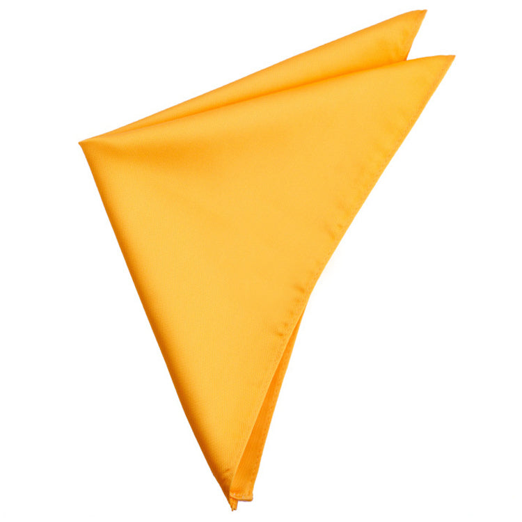 marigold yellow pocket square