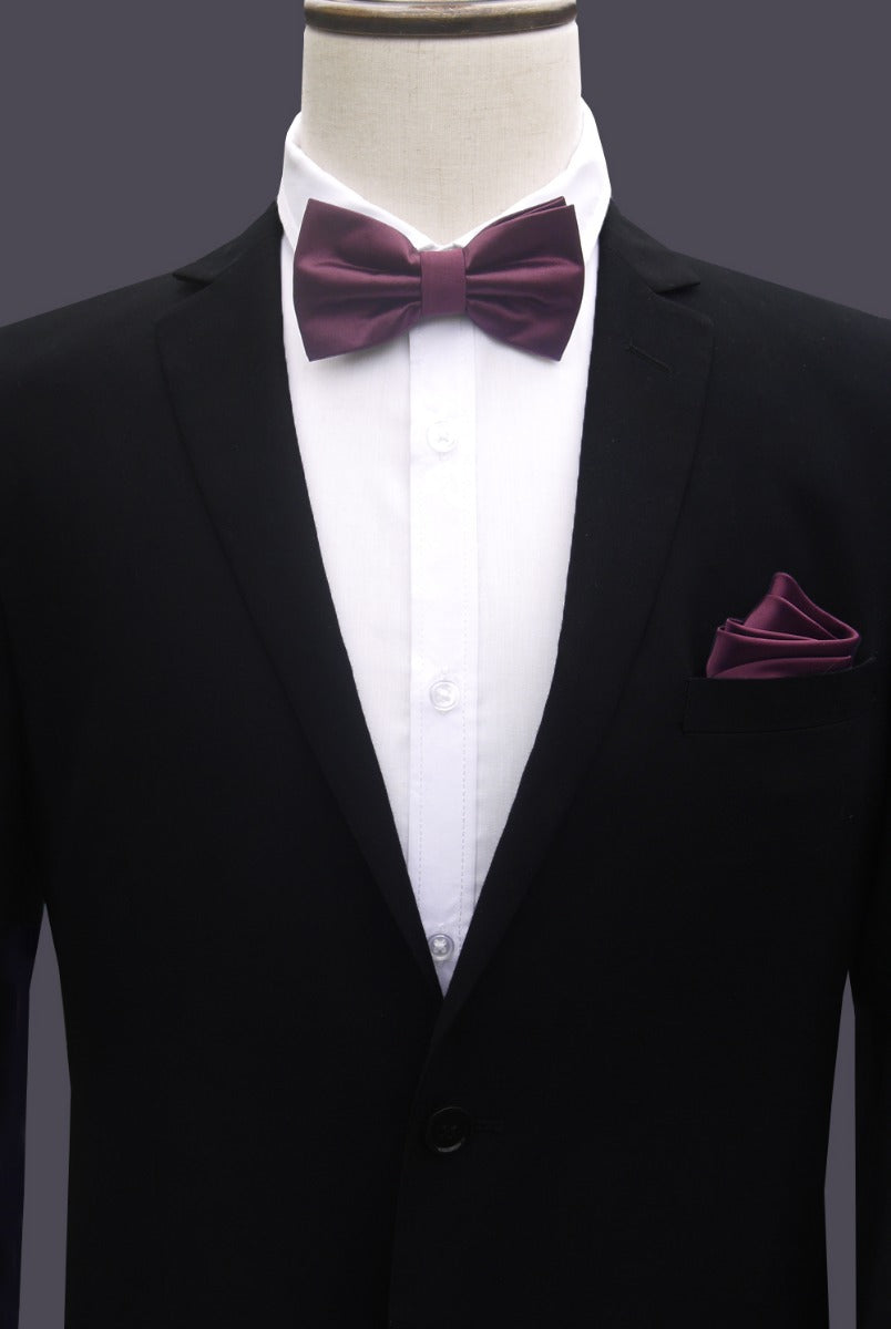 Maroon Bow Tie