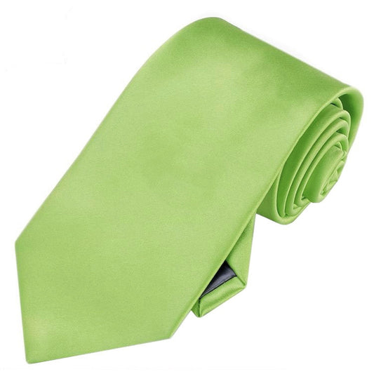Mens Lime Green Tie 