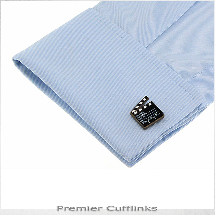 Movie Clapperboard Cufflinks