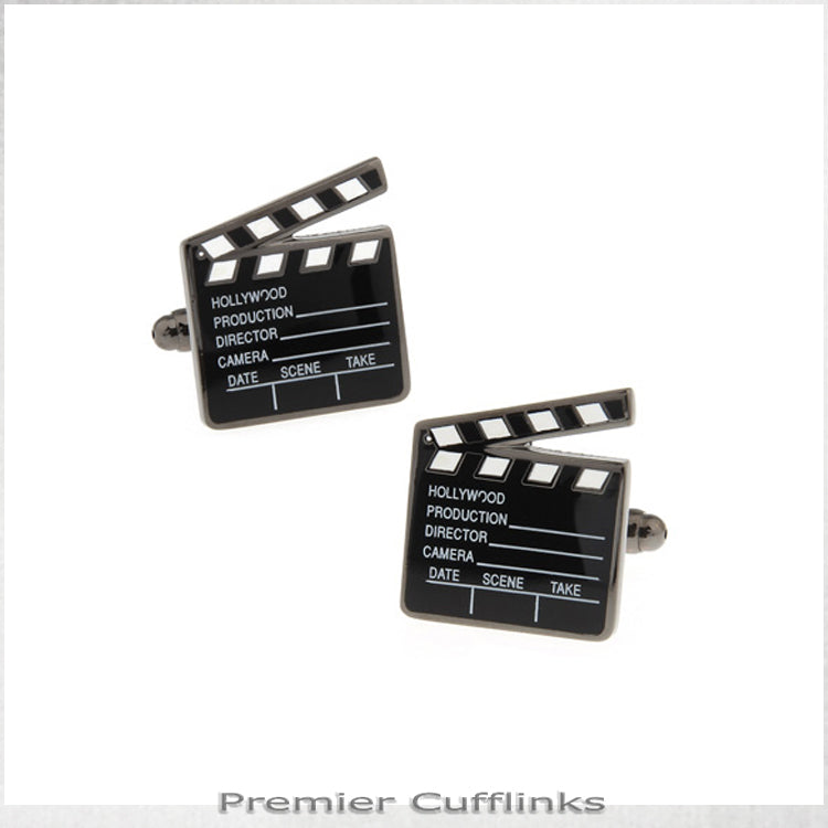 Movie Clapperboard Cufflinks