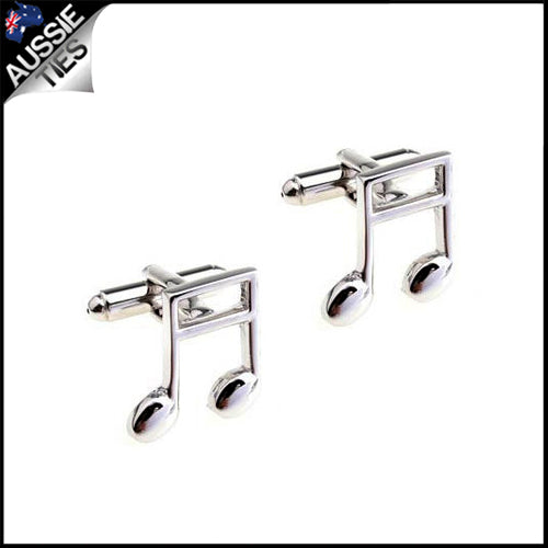 Mens Music Notes Cufflinks