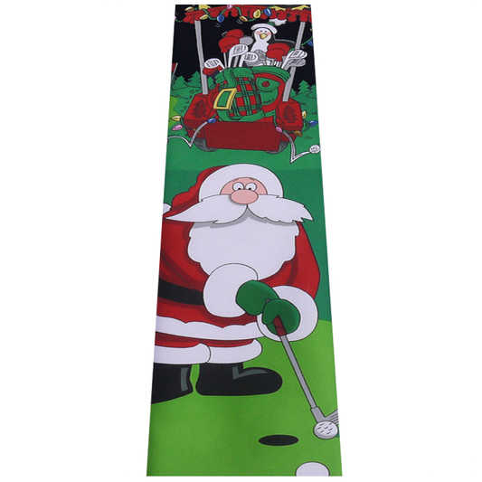 North Pole Golf Christmas Tie