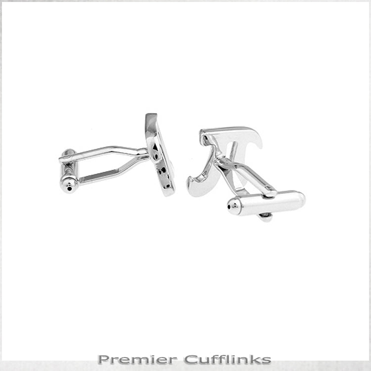 Pi Symbol Cufflinks