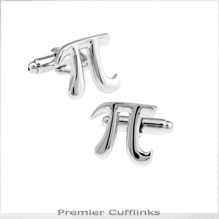 Pi Symbol Cufflinks