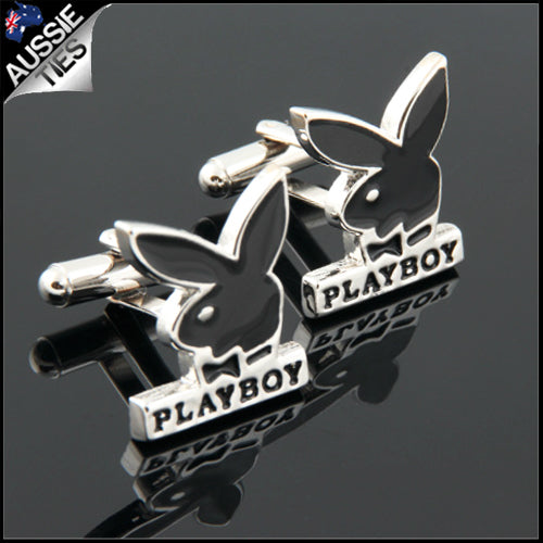 Mens Playboy Bunny Cufflinks