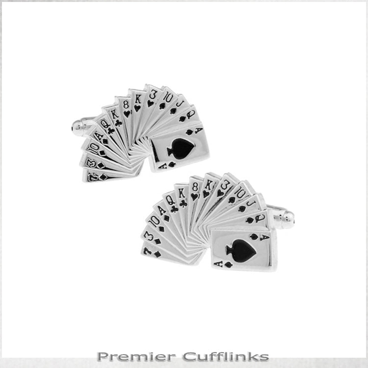 Playing Cards Cufflinks