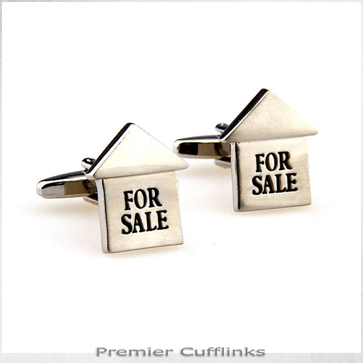 Real Estate for Sale Cufflinks