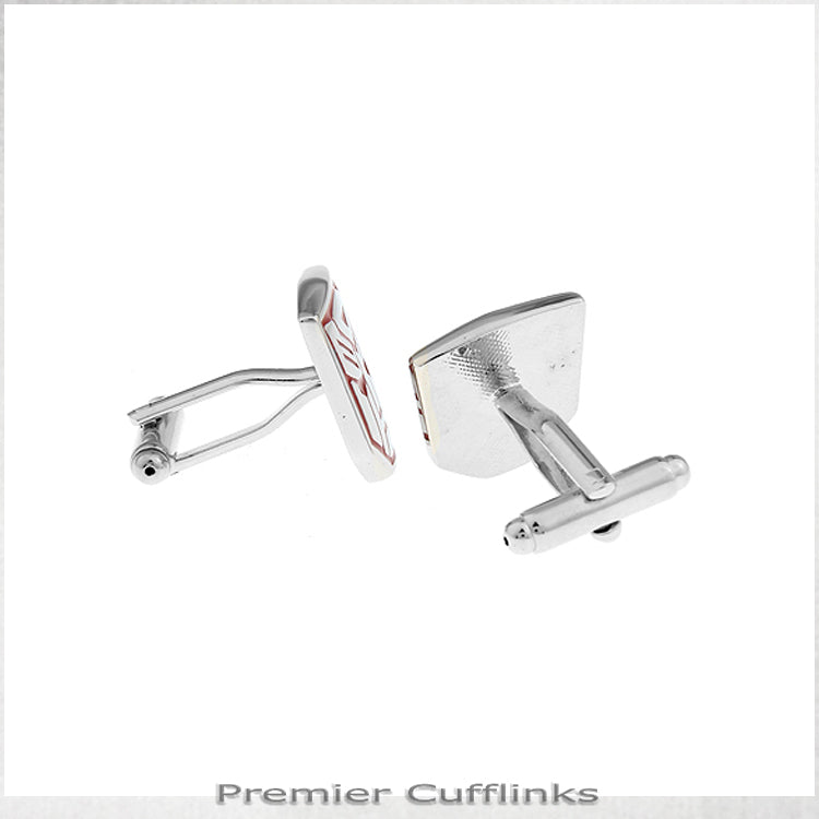 Red Autobot Cufflinks