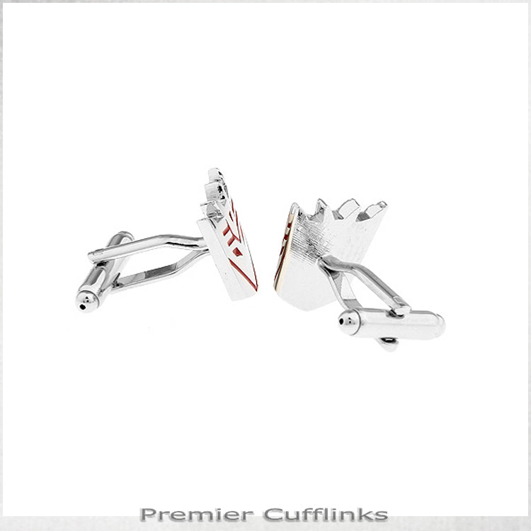 Red Decepticon Cufflinks