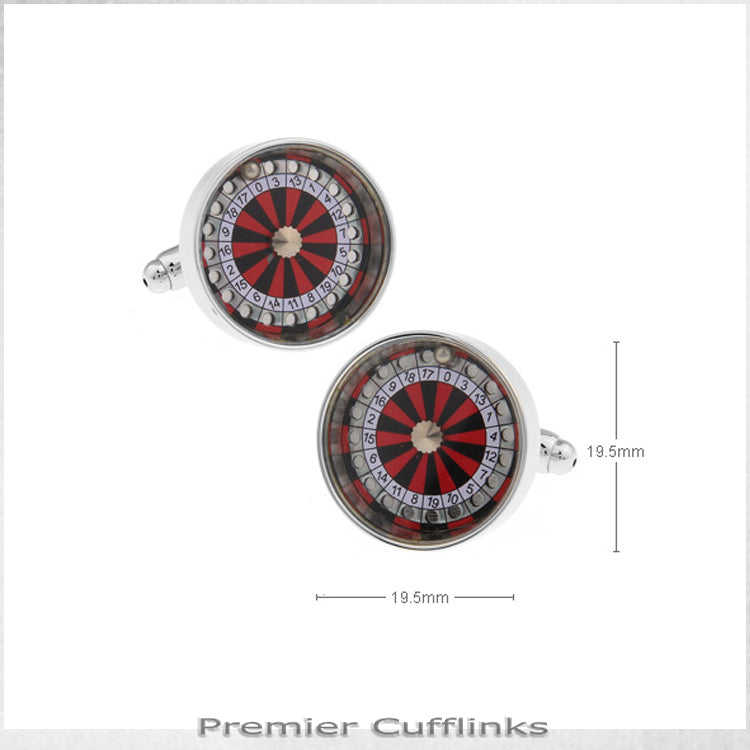 Roulette Wheel Cufflinks