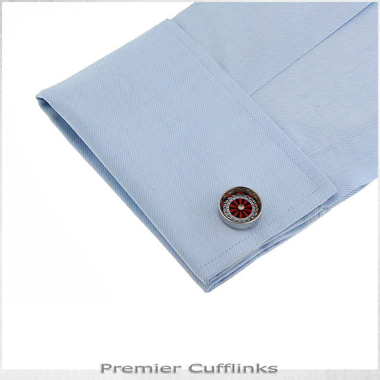 Roulette Wheel Cufflinks