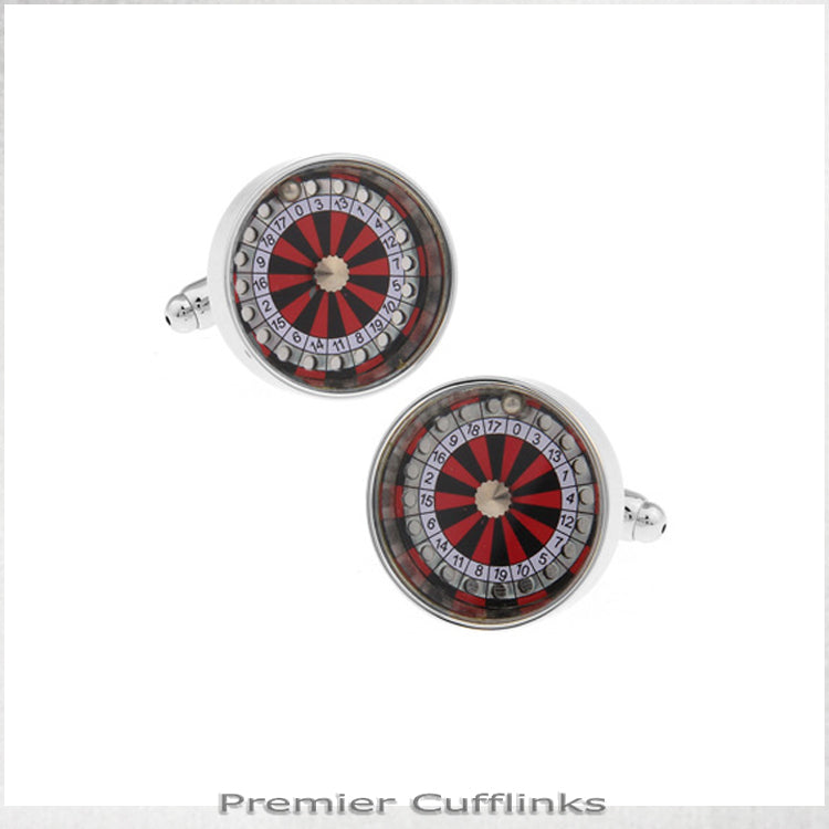 Roulette Wheel Cufflinks