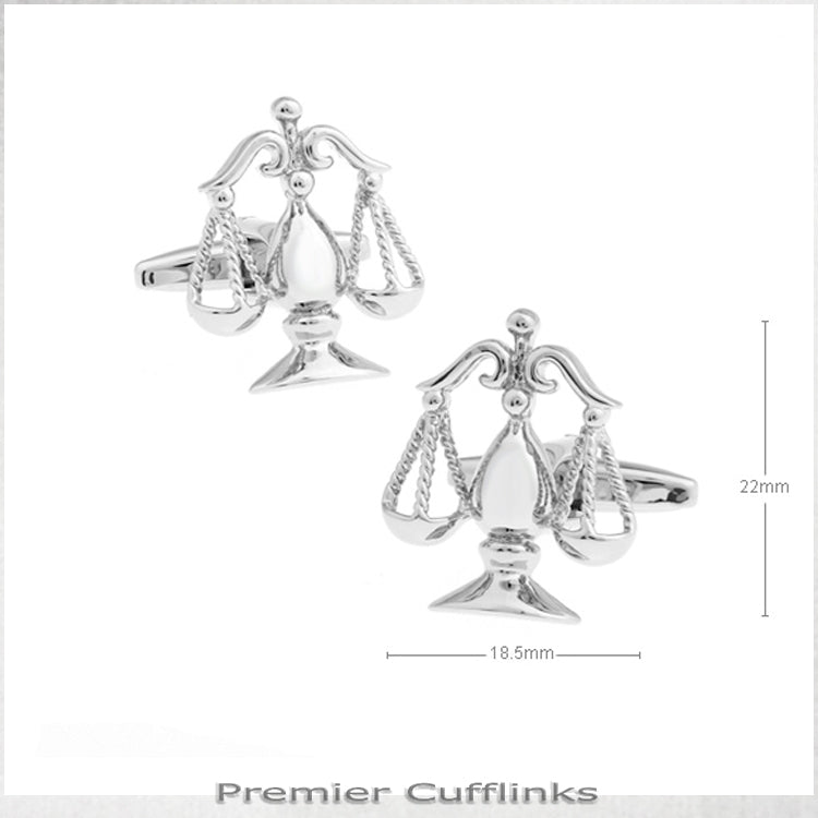 Scales of Justice Cufflinks