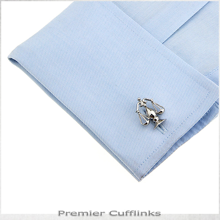 Scales of Justice Cufflinks
