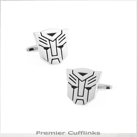 Silver Autobot Cufflinks