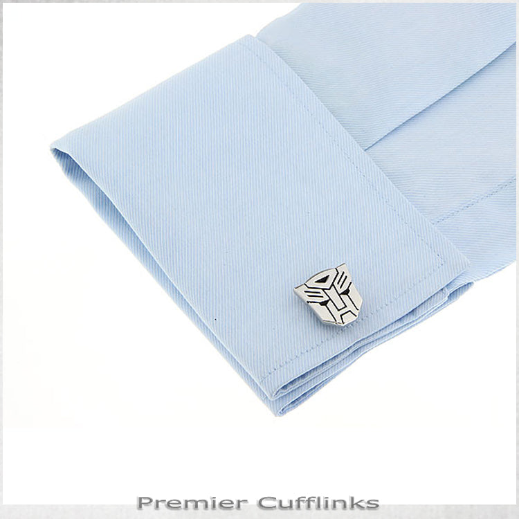 Silver Autobot Cufflinks