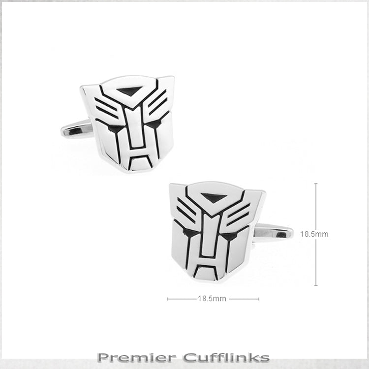Silver Autobot Cufflinks