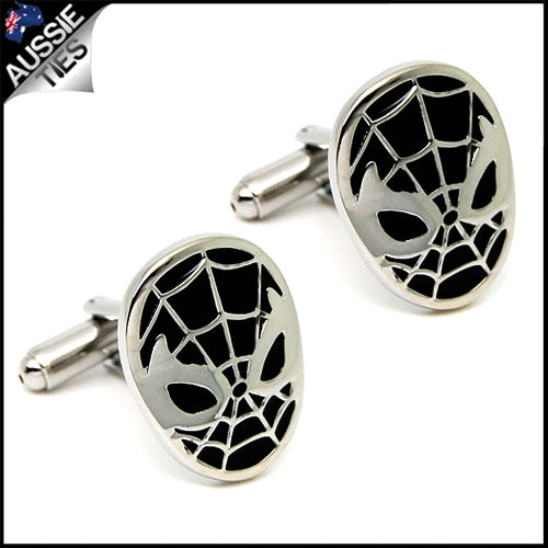 Mens Spiderman Cufflinks