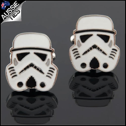 Mens Star Wars Stormtrooper Cufflinks