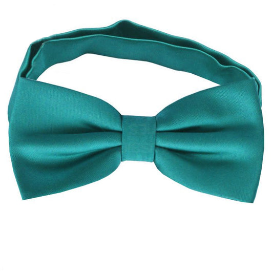 teal green bow tie