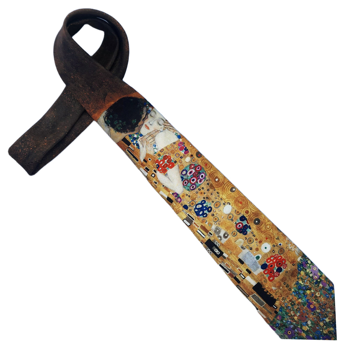 Van Gogh Wheat Fields with Cypruses Slim Tie