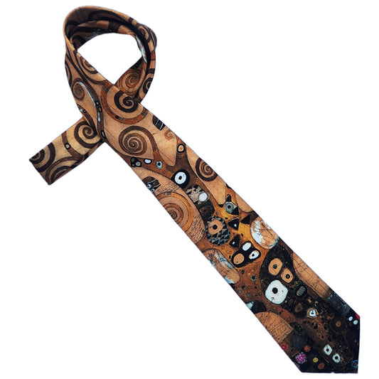Gustav Klimt’s The Tree of Life Tie