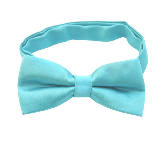 Turquoise Boys Bow Tie