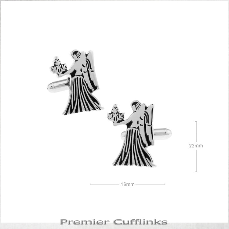 Virgo Star Sign Cufflinks