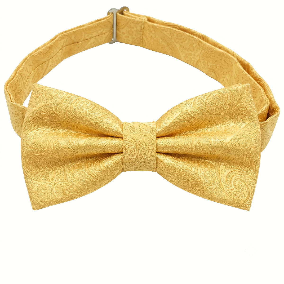 Baby Pink Paisley Bow Tie